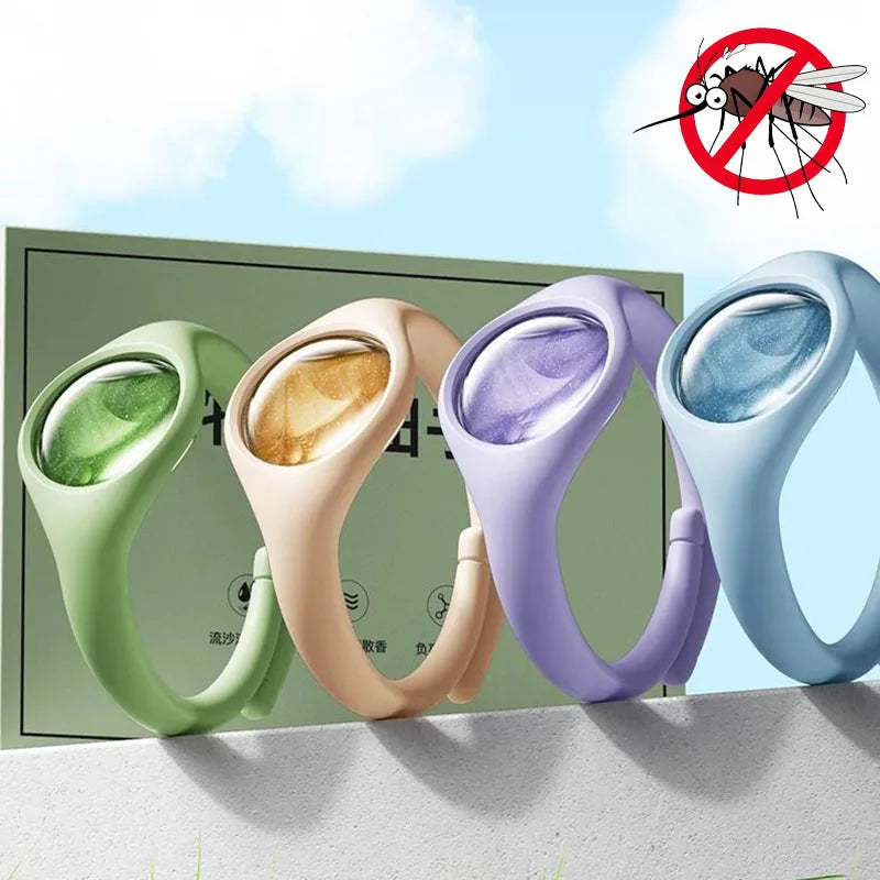 NoBuzz Anti-Mosquito Bracelet - 4 colors: Green, Beige, Purple, Blue
